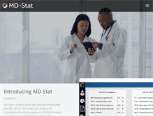Tablet Screenshot of md-stat.com